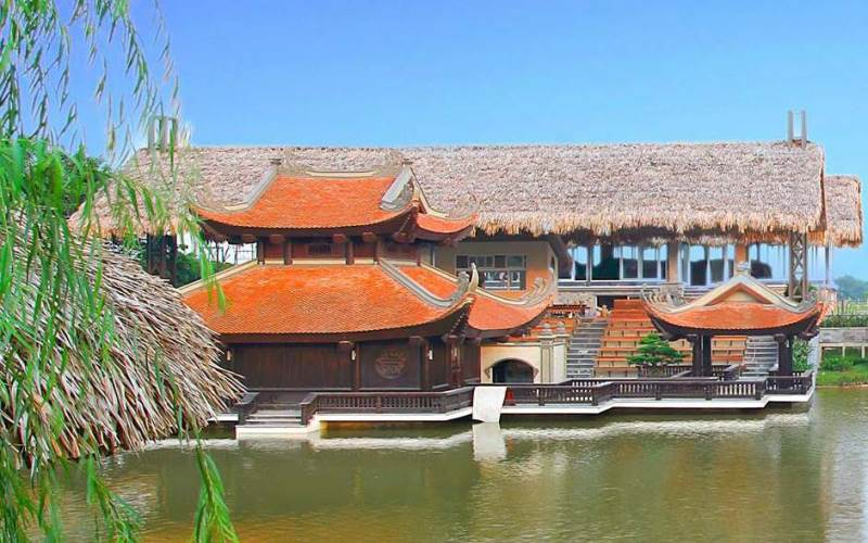 Nhà hàng Nắng Sông Hồng mang đậm nét truyền thống Việt Nam