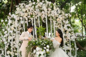 Dịch vụ tổ chức đám cưới ngoài trời tại Trống Đồng Palace
