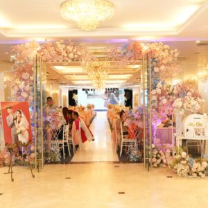 Trang trí tiệc cưới: Những ý tưởng sáng tạo và lãng mạn